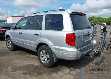 2003 Honda Pilot Ex-L из США, поврежденный, VIN 2HKYF18663H606717